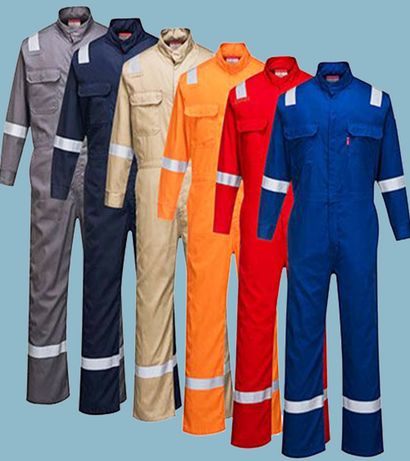 INDUSTRIAL COVERALL WITH REFRACTIVE STRAP (240GMS)